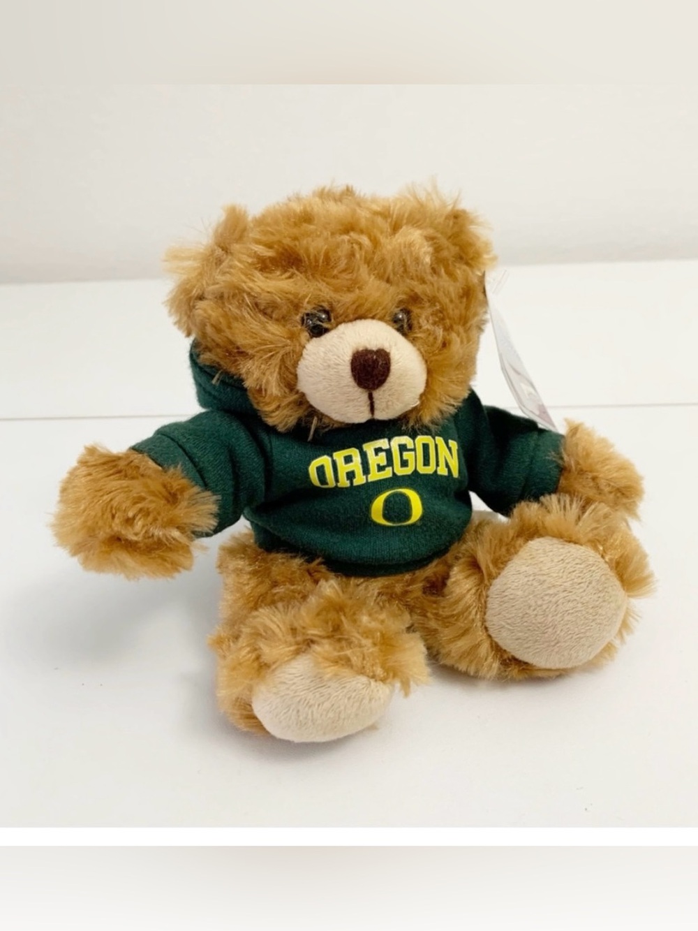 ▪️Oregon Ducks Collectible Teddy Bear with Green Hoodie
